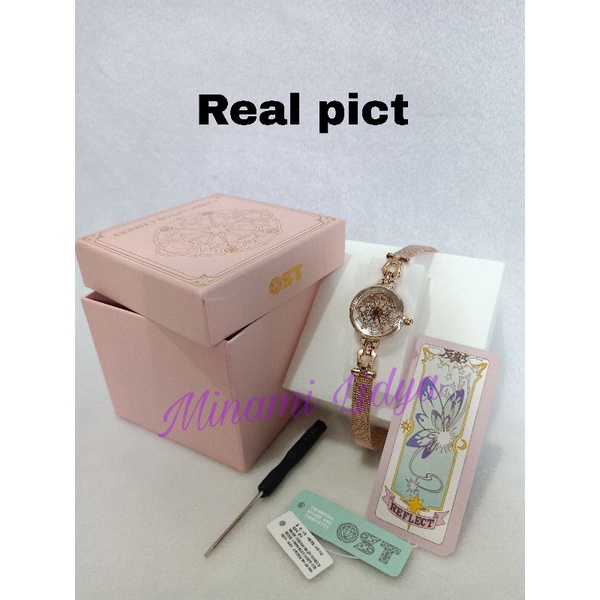 jam tangan cardcaptor card captor sakura clearcard