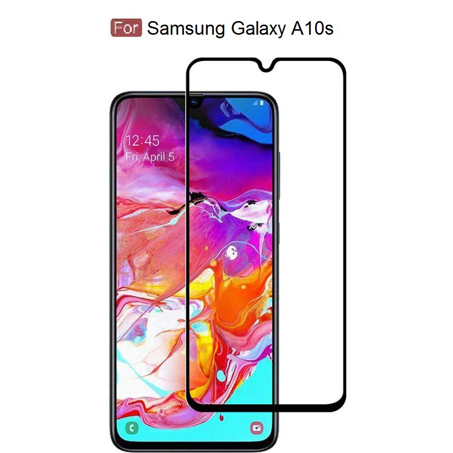 TEMPERED GLASS FULL LEM 9D SAMSUNG A10S 2019