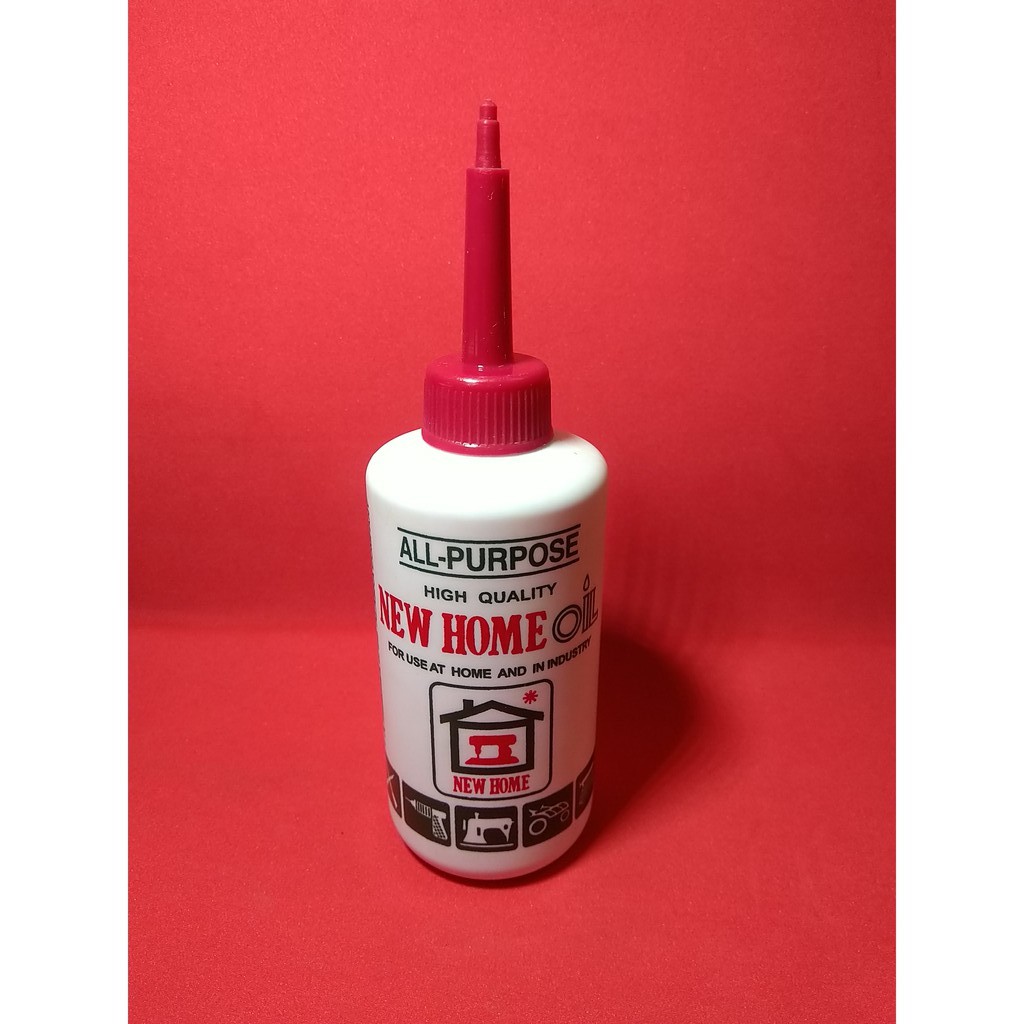 NEW HOME OIL 80CC/MINYAK PELUMAS MESIN JAHIT