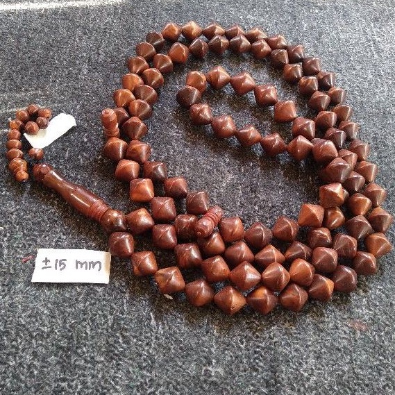 tasbih kokka wajik ± 15 mm ( 15mm ) (JUMBO) 99 butir