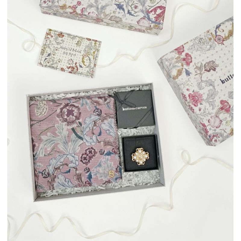 The Guzel Hampers Buttonscarves Limited Edition