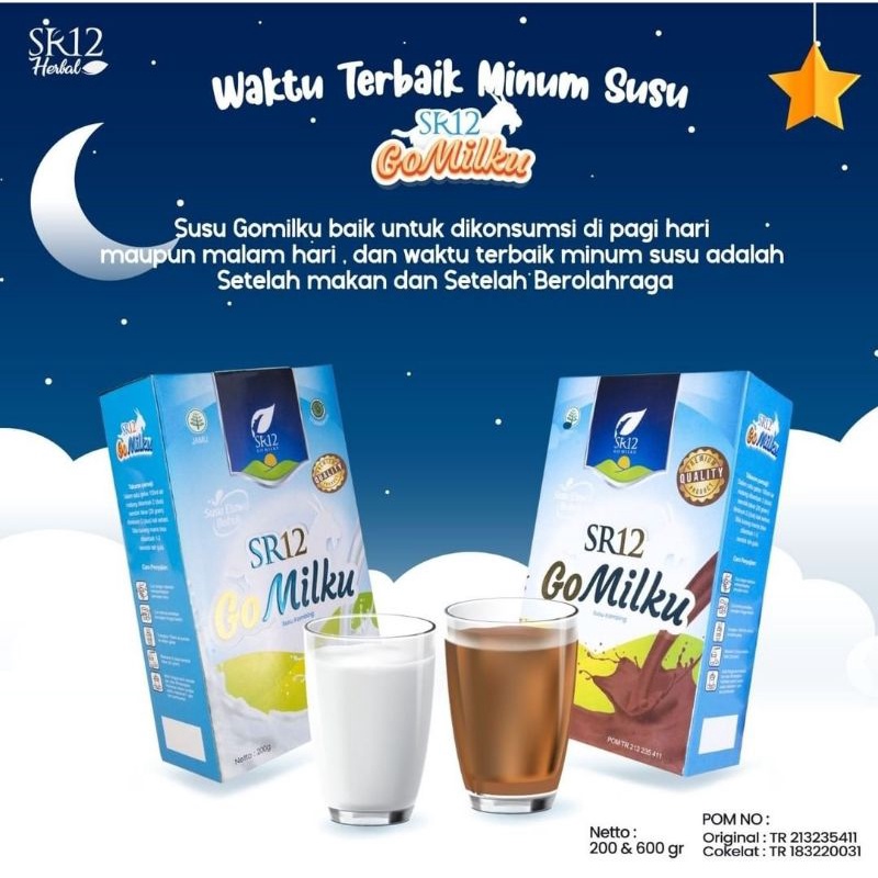 

GOMILKU Susu Kambing Etawa Yg Enak Ga Bikin Enek Dengan Dua varian Rasa