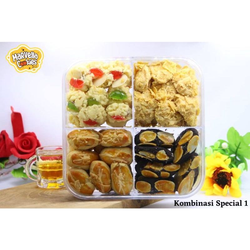 Marvella Cookies Kue Lebaran Kombinasi Special