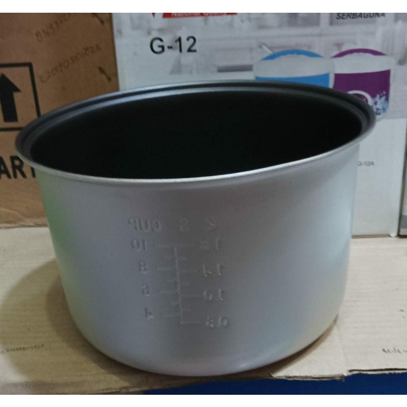 Panci/Dalaman magic com Teflon model tinggi/teflon magic com