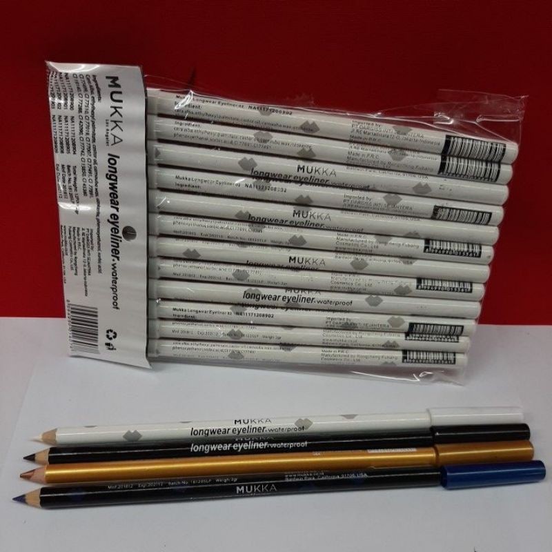 MUKKA EYELINER PENCIL WATERPROOF ECER