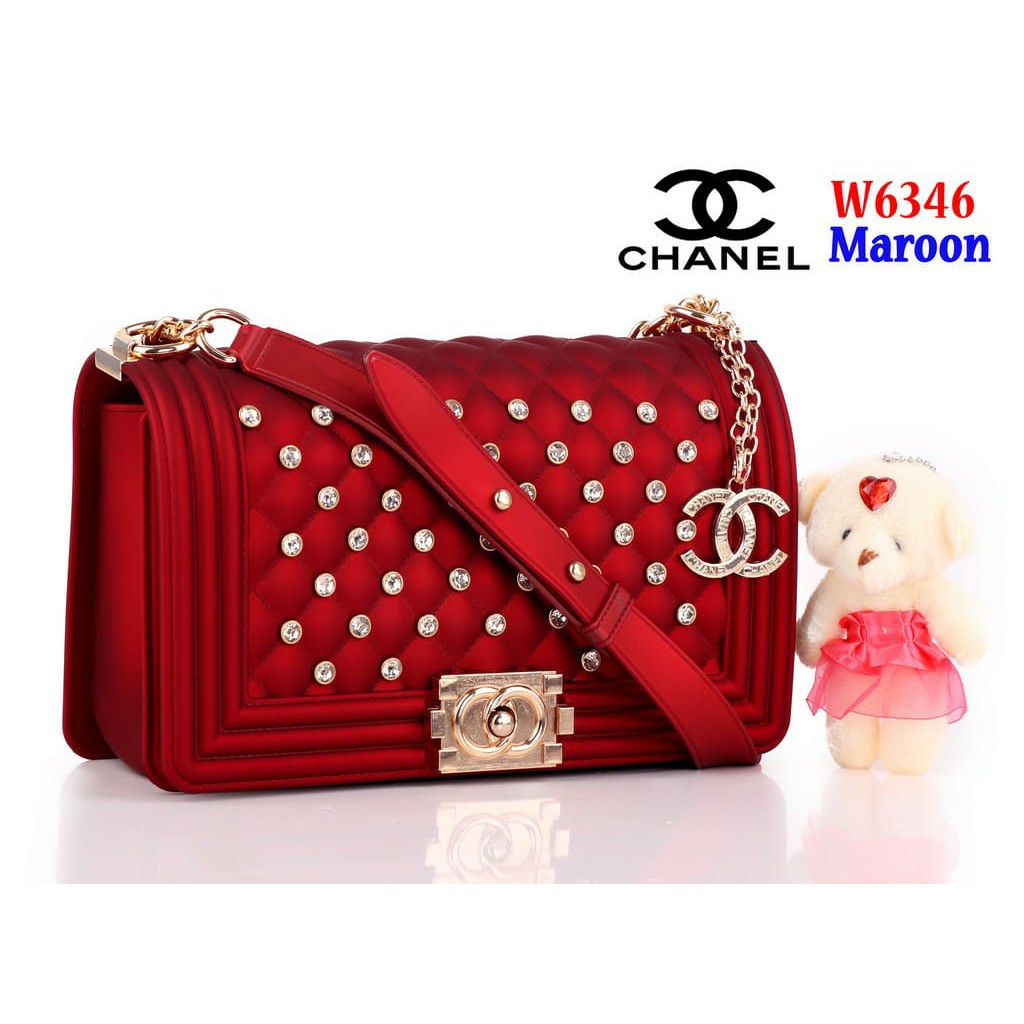 BAG CHANEL W6346 TAS WANITA TAS IMPOR TAS CEWEK TAS BATAM
