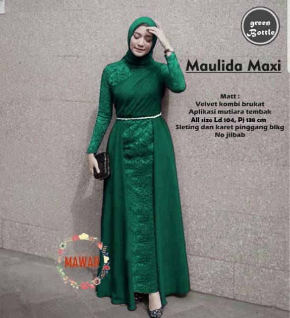 MAULIDA MAXI - LAKSHANA BRUKAT MAXY best seller