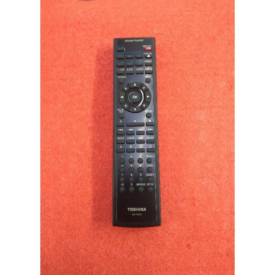 REMOT DVD PLAYER TOSHIBA SE-R0252 ORIGINAL