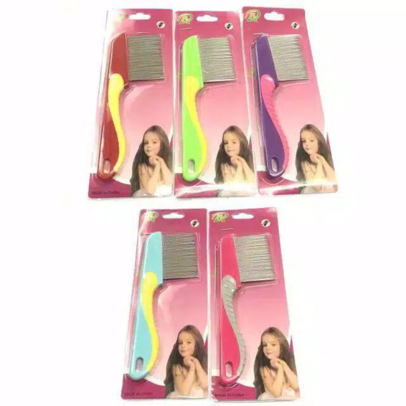 BS616 Sisir Kutu Dengan Gagang Panjang/Sisir Serit