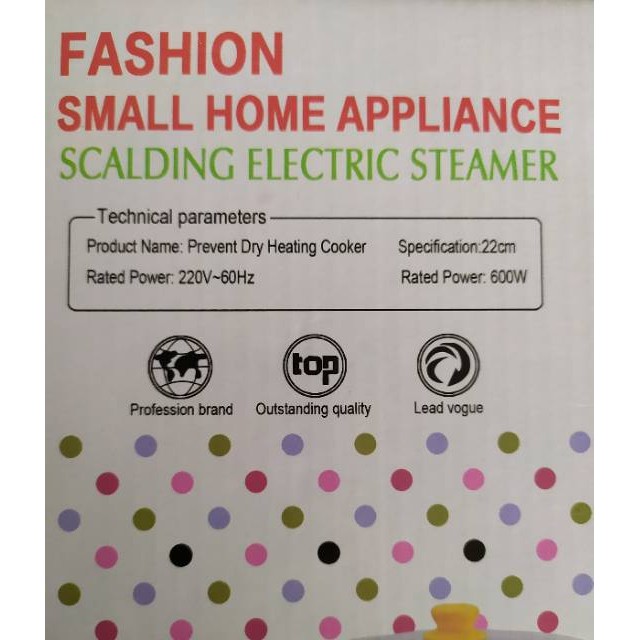 PANCI LISTRIK PEMANAS LISTRIK MULTIFUNGSI MASAK DAN KUKUS