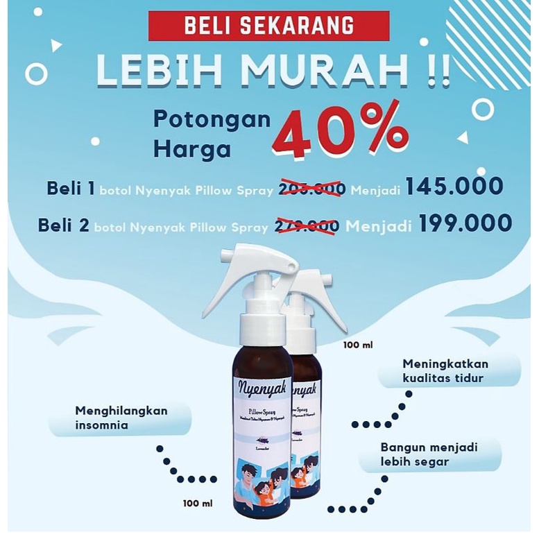 nyenyak pillow spray