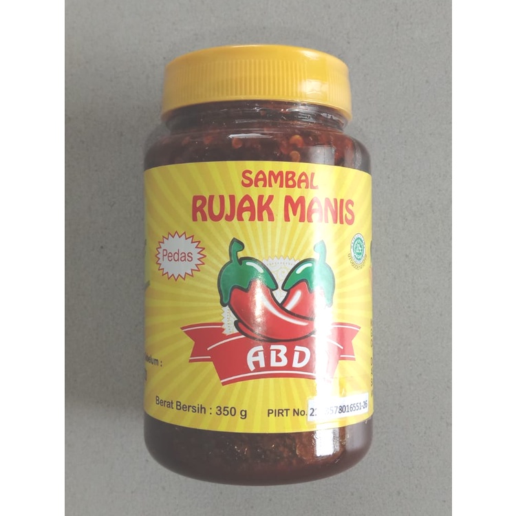 

ABD Sambal Rujak Manis 350gr