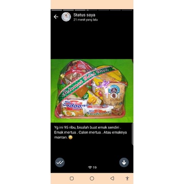 

parcell parsel hampers lebaran free hias + card