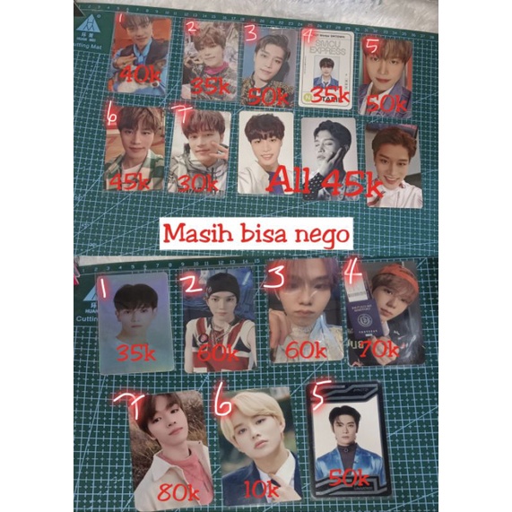 Ready Stock Photocard PC Official NCT Taeil, Taeyong, Shotaro, Sungchan, Jungwoo, Jaehyun Jewel, Uni
