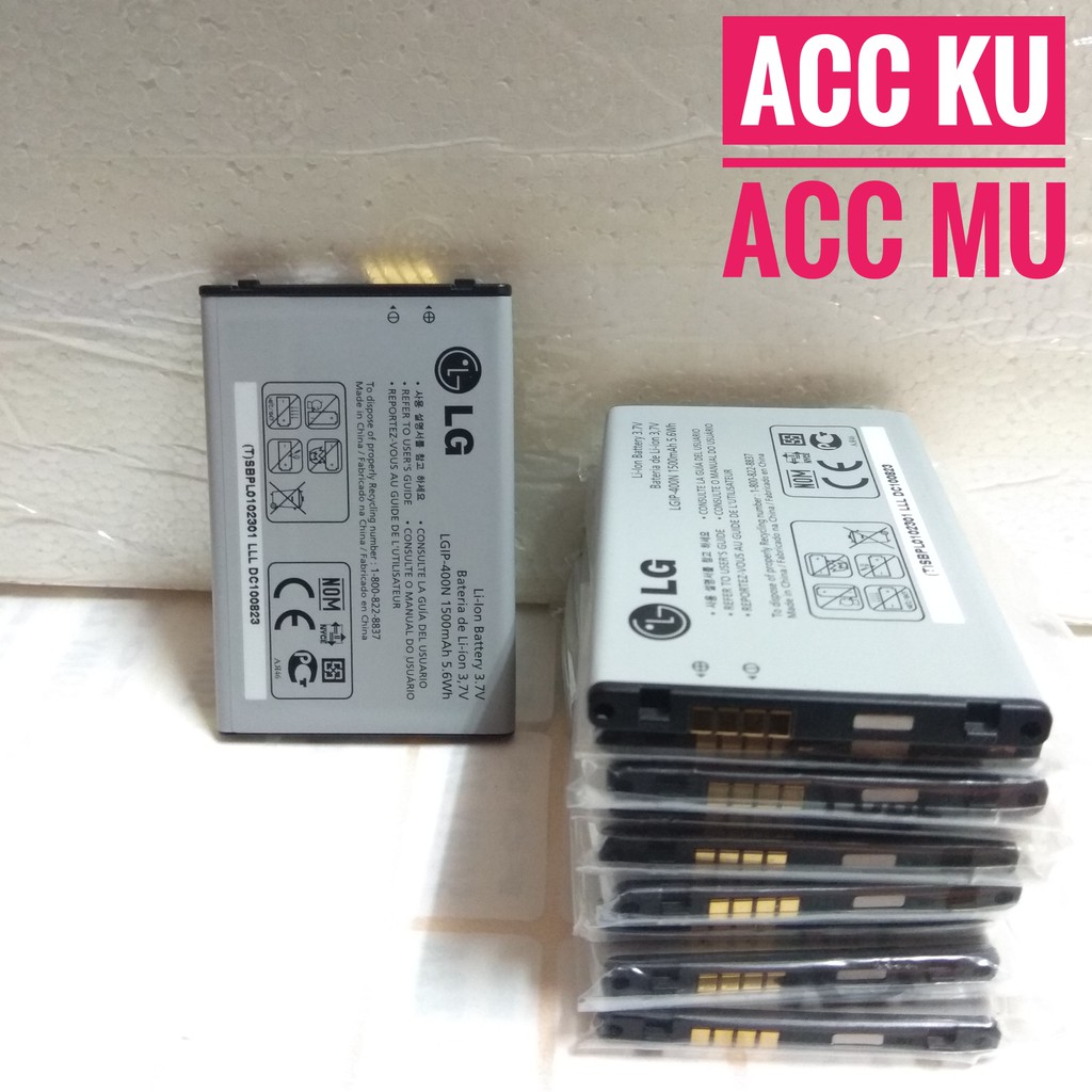 BATERAI LG P500 BATTERY LG LGIP-400N BATTERY LG P500 ORIGINAL