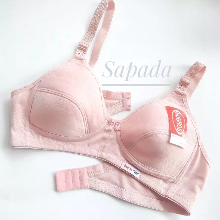 Bra Wanita Atau Bh Wanita Jumbo Big Size Tanpa Kawat dan Tanpa Busa Bra Ukuran 36, 38, 40, 42, 44