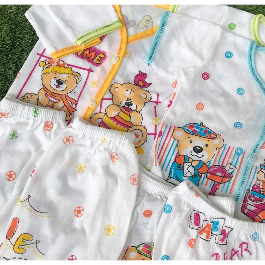 BAYIe - 19 PCS Paket Hemat Perlengkapan Baju Bayi Baru Lahir (New Born) Ekonomis dan Hemat PAKET 1