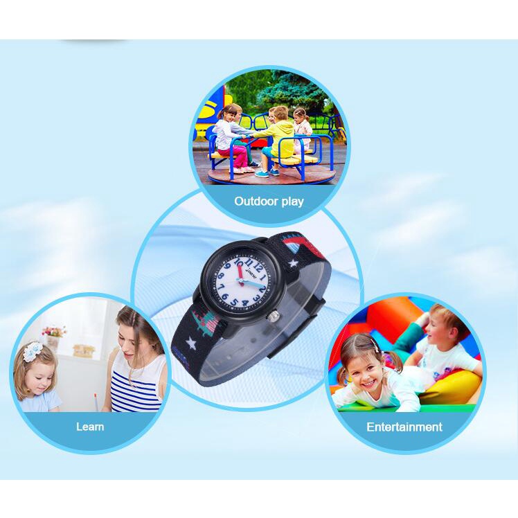 Kid's watch Cartoon Camouflage Pattern Waterproof  Sports Wrist Watch boy watch