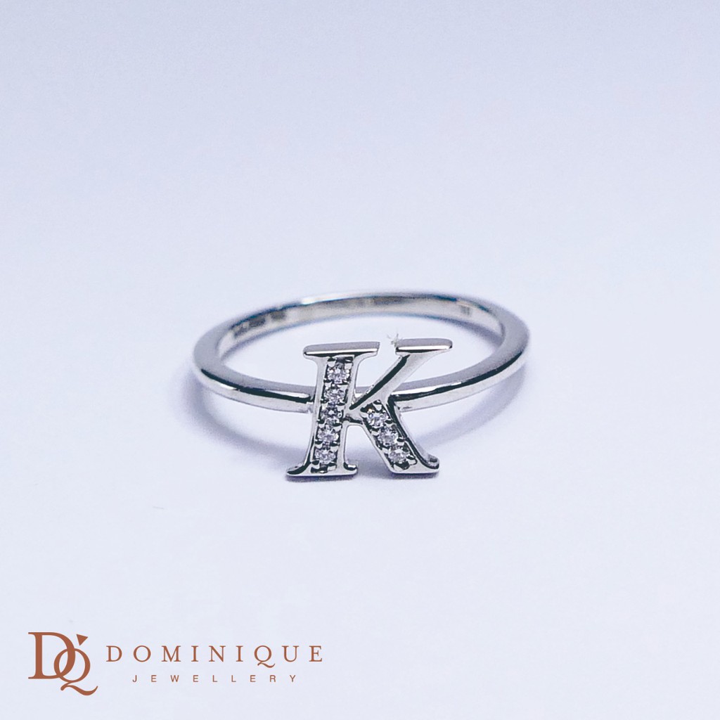 

Dominique Jewellery - Ladies Ring Diamond Alphabeth K