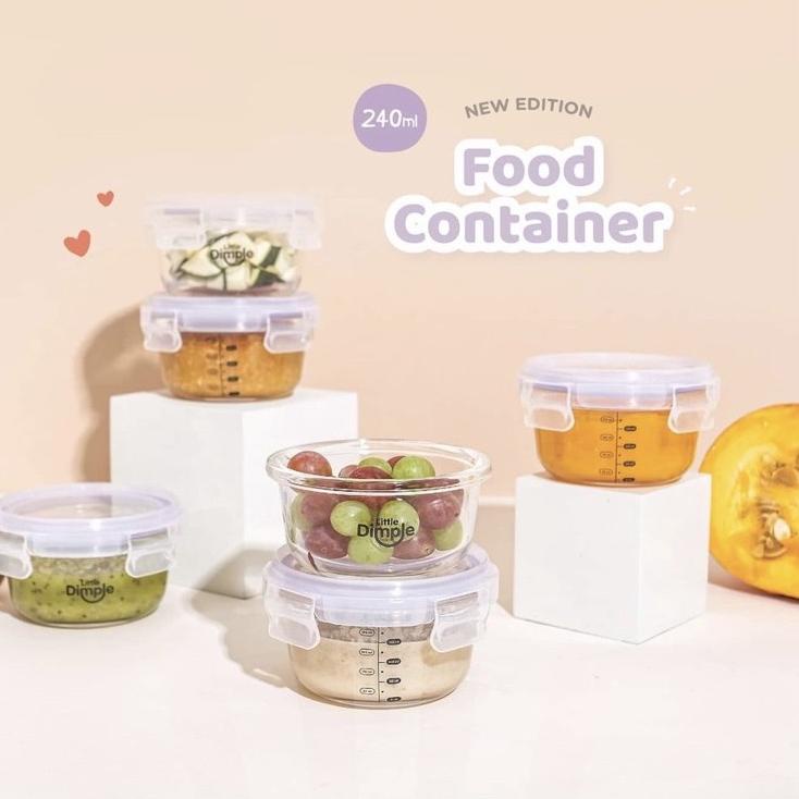 Little Dimple FC-818 Food Container 3 Susun 240ml