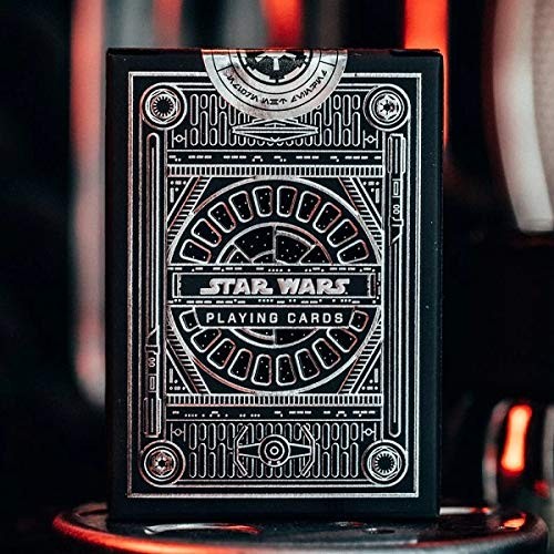 theory11 star wars silver edition the dark side playing card kartu rem