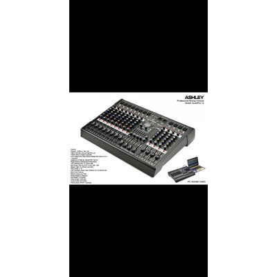 mixer audio ashley audiopro 12 Mixer 12 Channel, USB Player With Recording To Flashdisk &amp; PC Sound Card.