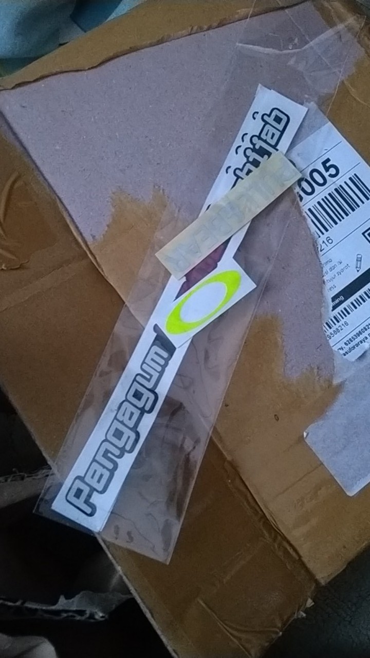 Stiker Visor Helm Pengagum Wanita Berhijab