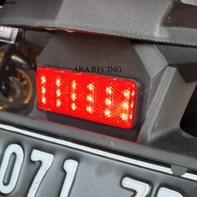 Lampu mata kucing Lampu Rem Lampu belakang  Lampu Rem Nmax Xmax PCX ADV Aerox Lexi Vixion Mio X-Ride