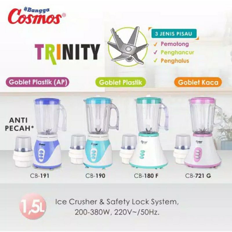 Blender Cosmos CB 172G kapasitas 1.5lt