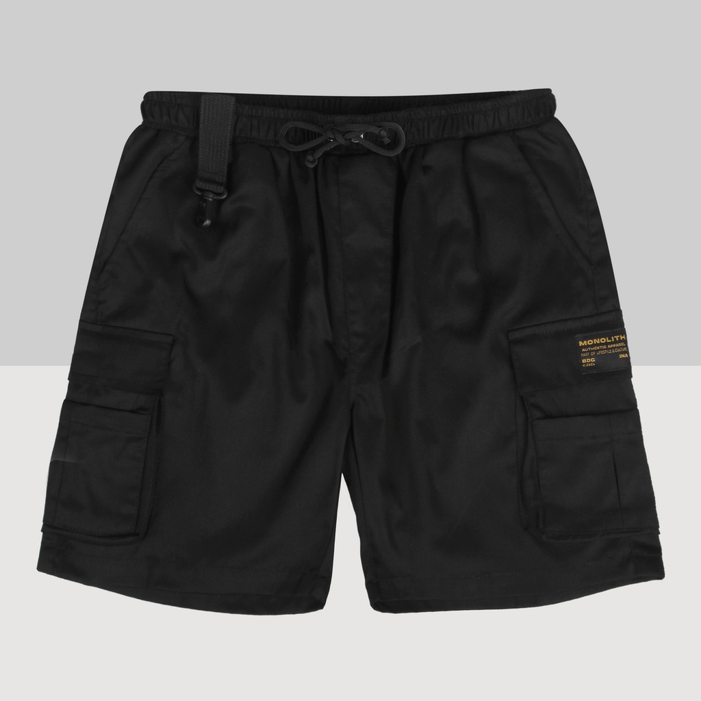 Monolith - Celana Cargo Pendek Unisex- Short Pant Premium