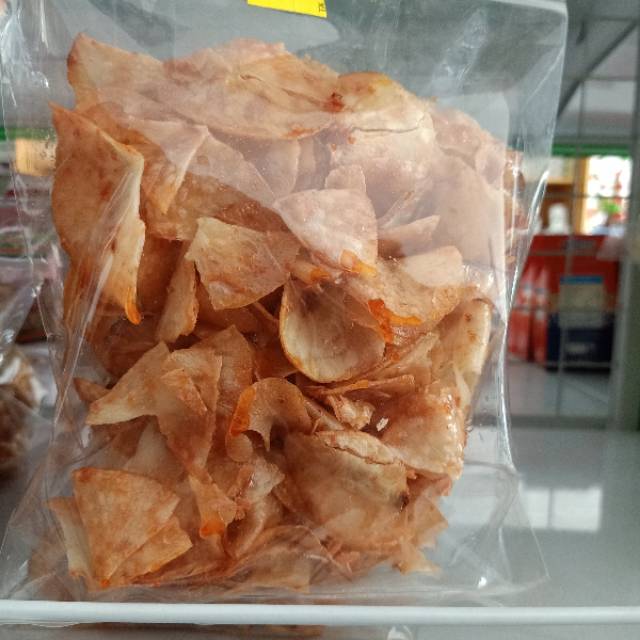 

KERIPIK SINGKONG BALADO PEDAS