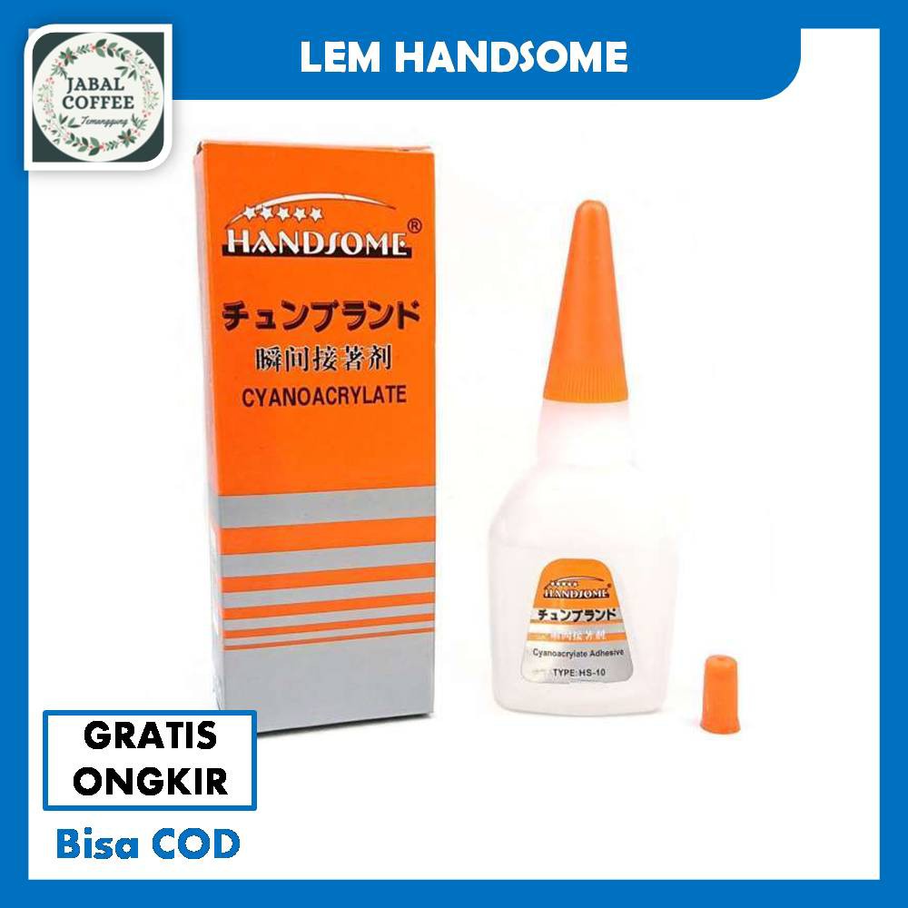 Lem Handsome Lengket / Lem Besi / Lem Tetes Korea Serbaguna / Lem Serbaguna J47