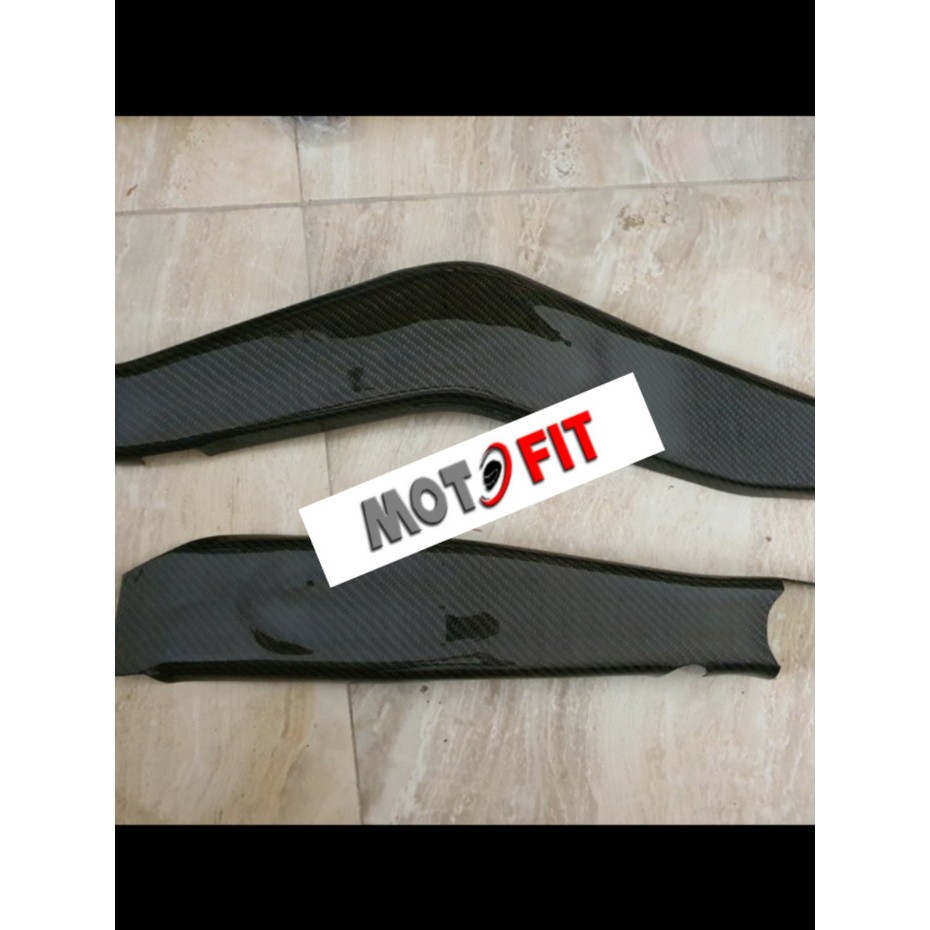 kawasaki ZX25R cover swing arm ZX 25 R carbon kevlar asli