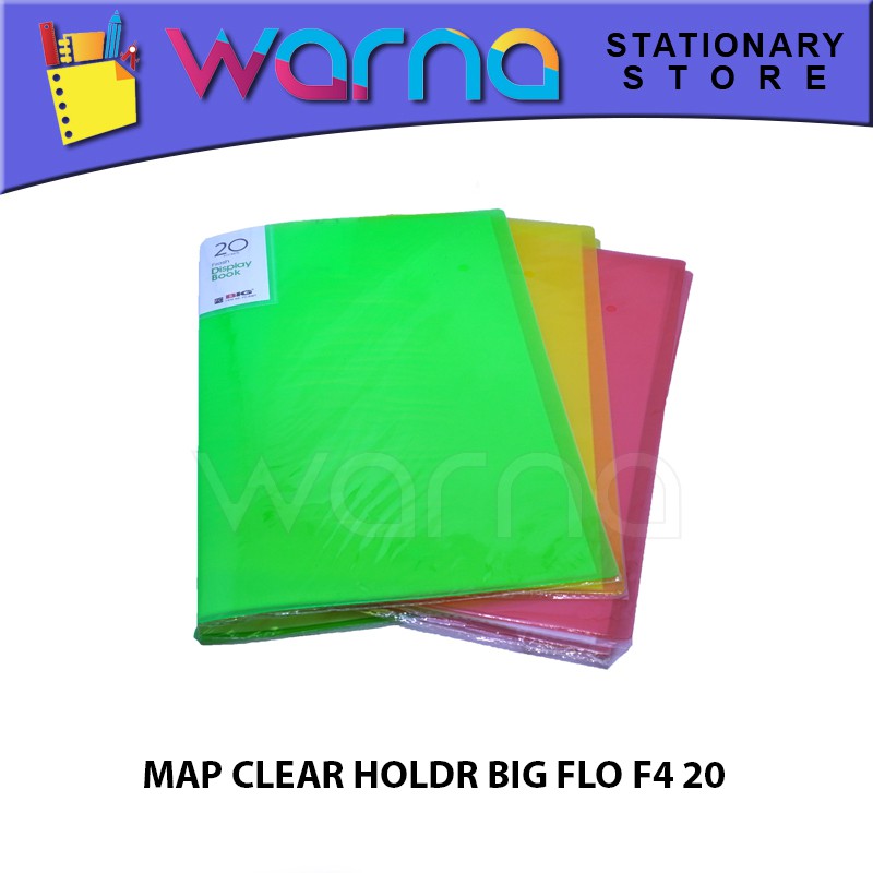 

MAP CLEAR HOLDR BIG FLO F4 20