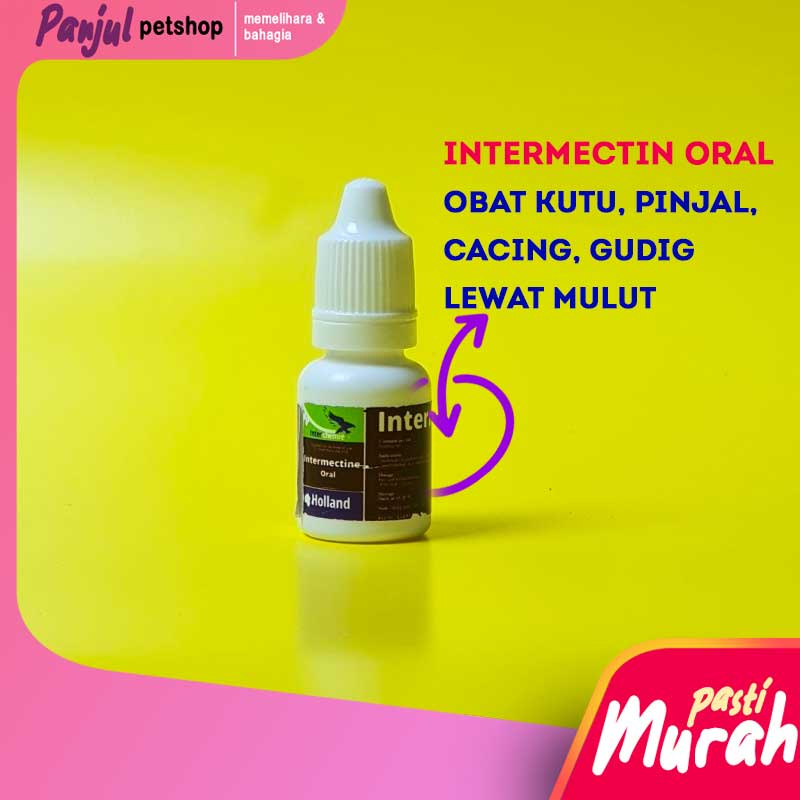INTERMECTIN ORAL - OBAT KUTU, PINJAL, CACING, GUDIG TerBaik