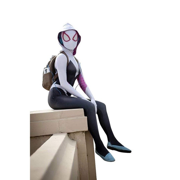 Topeng spiderman gwen spidergirl cewek spider girl man