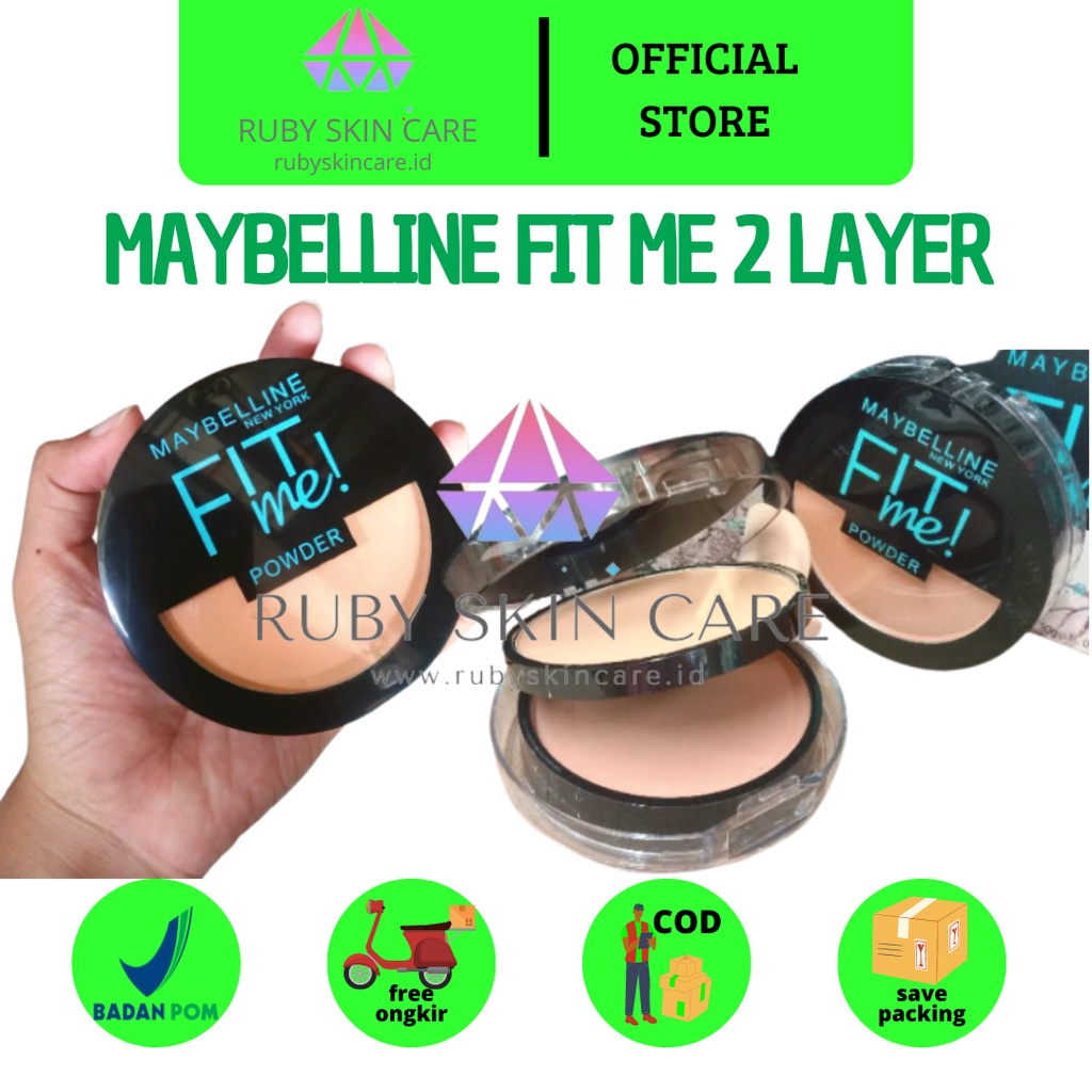 Jual Maybelline Bedak Maybelline Layer 2 Bedak Maybelline Fit Me