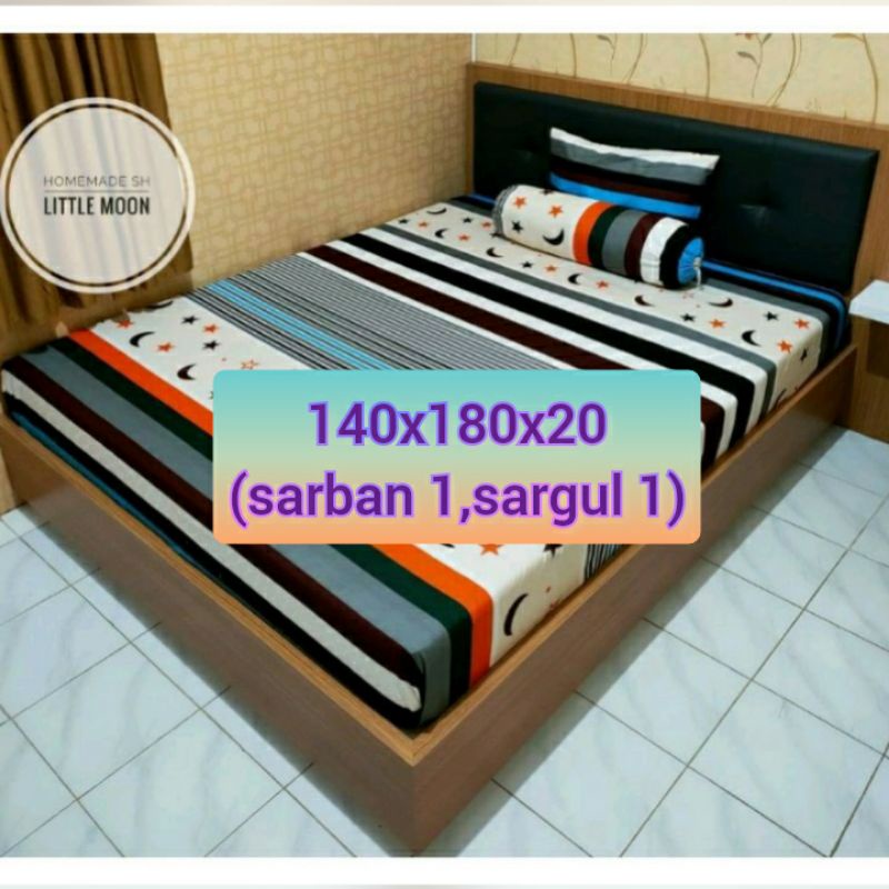 Sprei 140x180 Homade Berkualitas_Sprei Premium