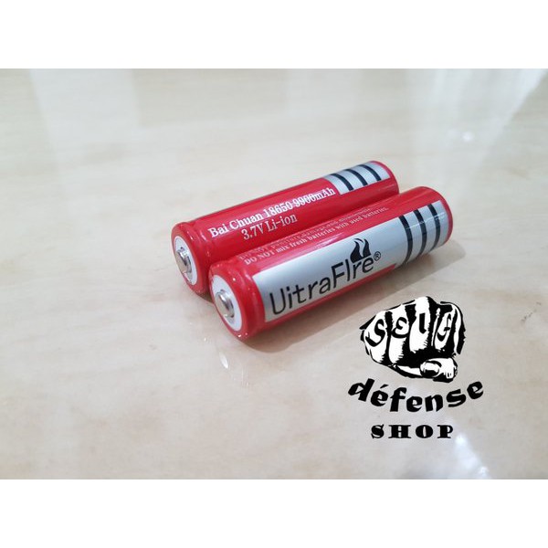 Baterai-Battere Senter 18650 9900Mah Baichuan -Self Defense Shop-