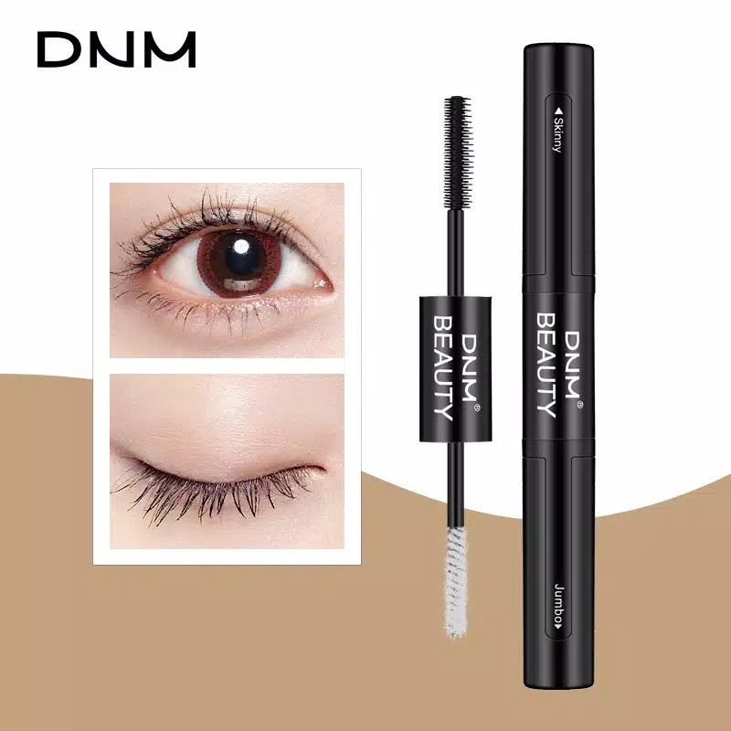 100%0ri DNM Black 4D Silk Fiber Lash Mascara Thick Lengthening Eye Lashes Waterproof