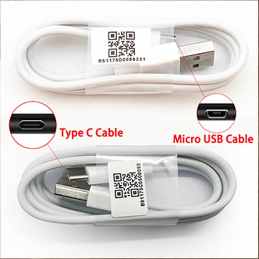 Charger Xiaomi Redmi Note 7 Mdy - 09 Ew Original Plus Kabel Type C