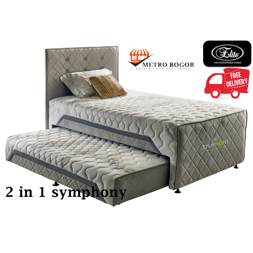 Elite Springbed 2in1 Sympony Latex BEST SELLER | Shopee ...