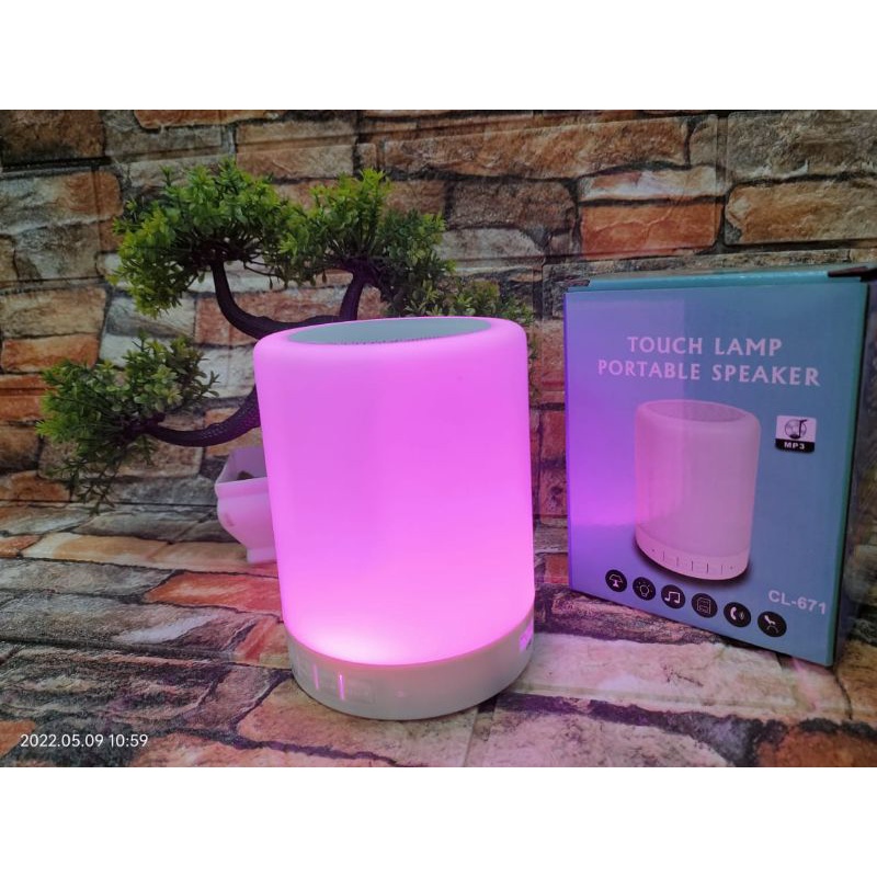 Touch Lamp+ Portable speaker