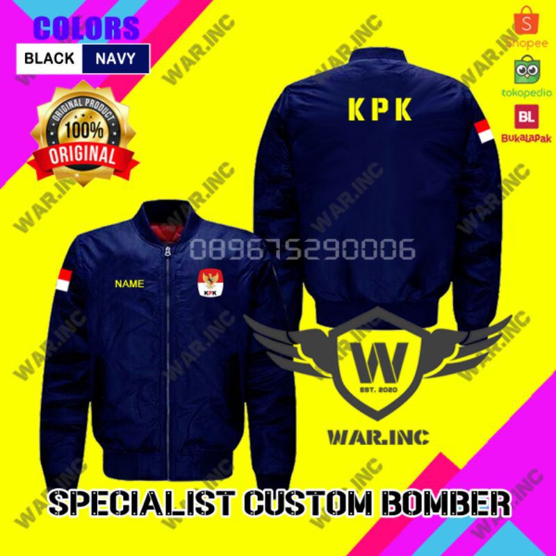 JAKET BOMBER KPK
