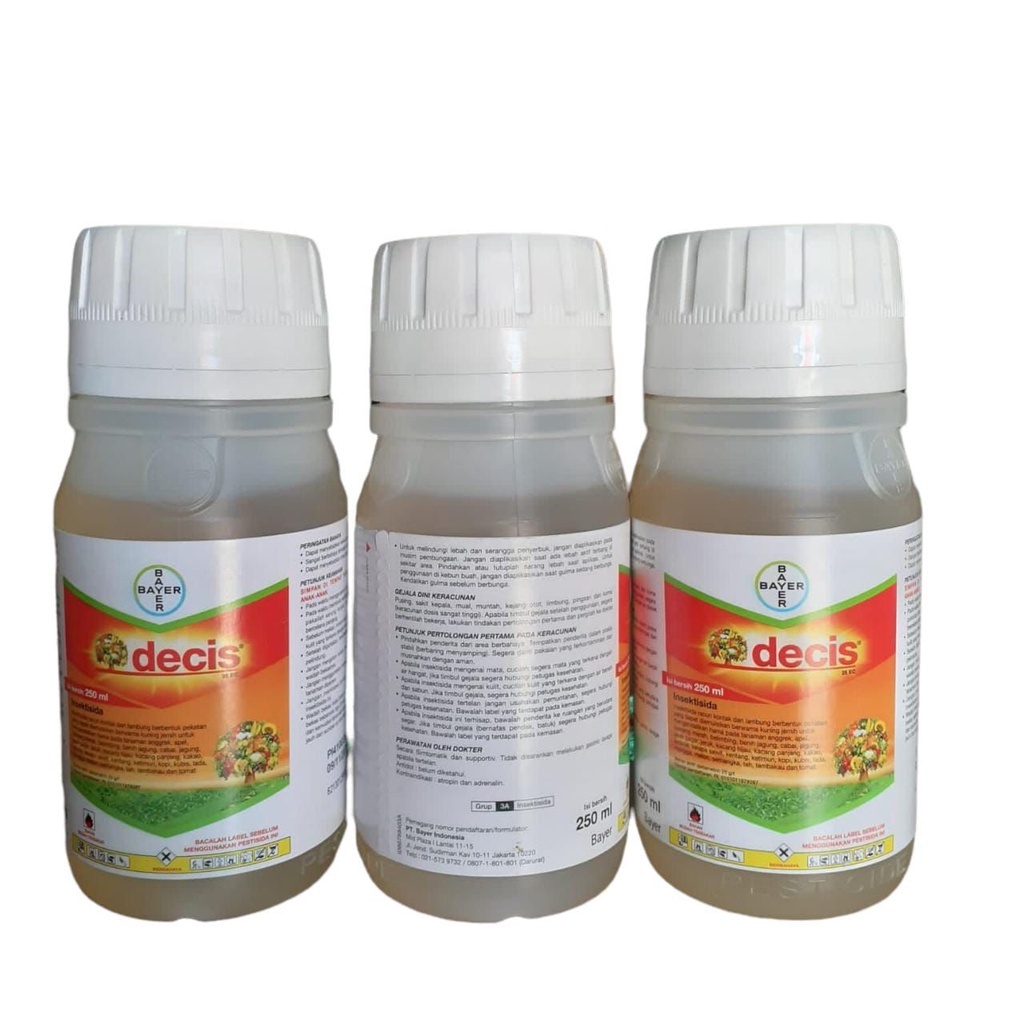 Decis 25 EC 250ml Insektisida Pestisida Obat Pembasmi Hama Bayer