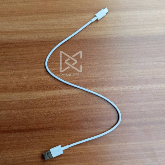 Kabel PowerBank Huawei 3A USB Type-C 40CM Original 100% - White