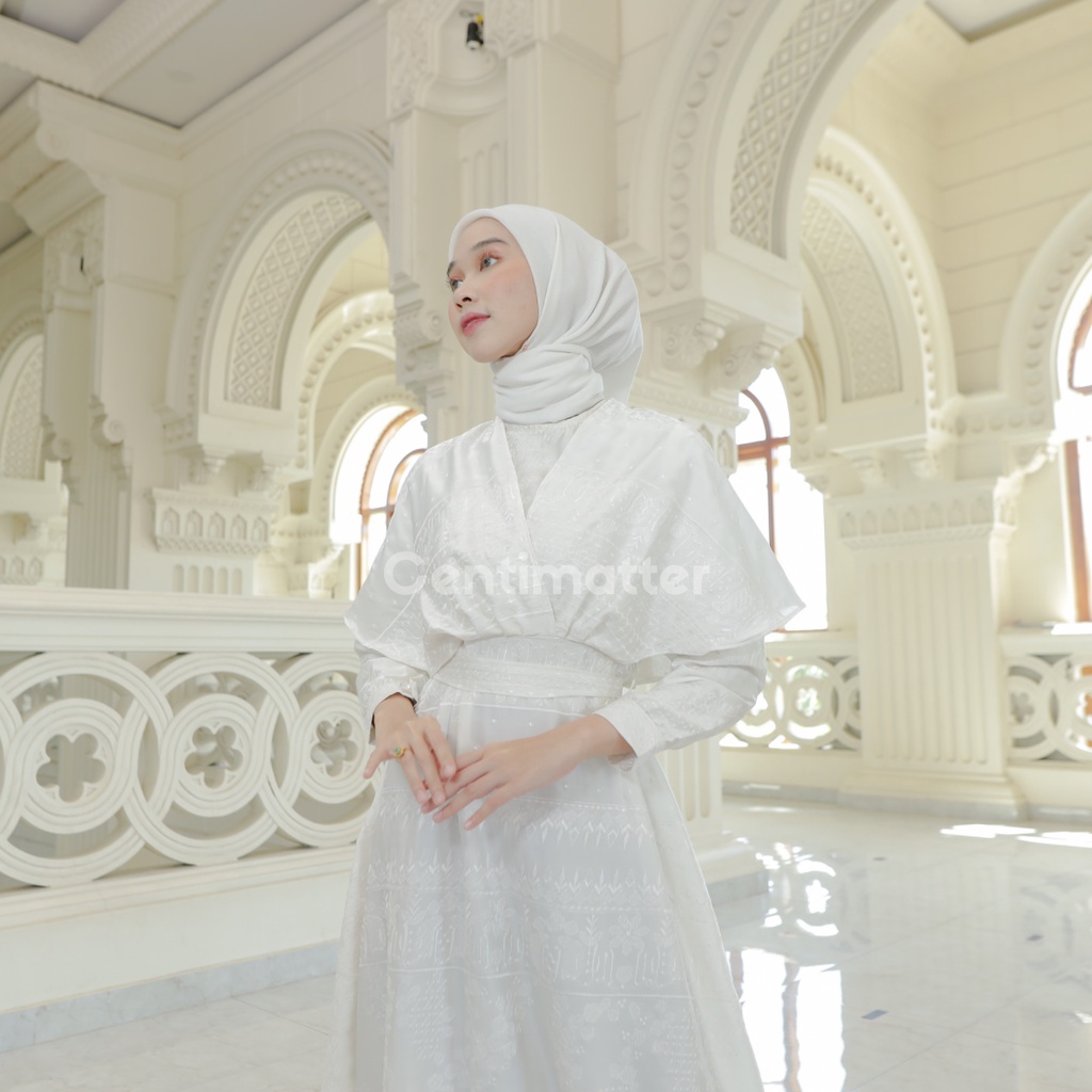 Centimatter - Jasmina Gamis Long Dress White