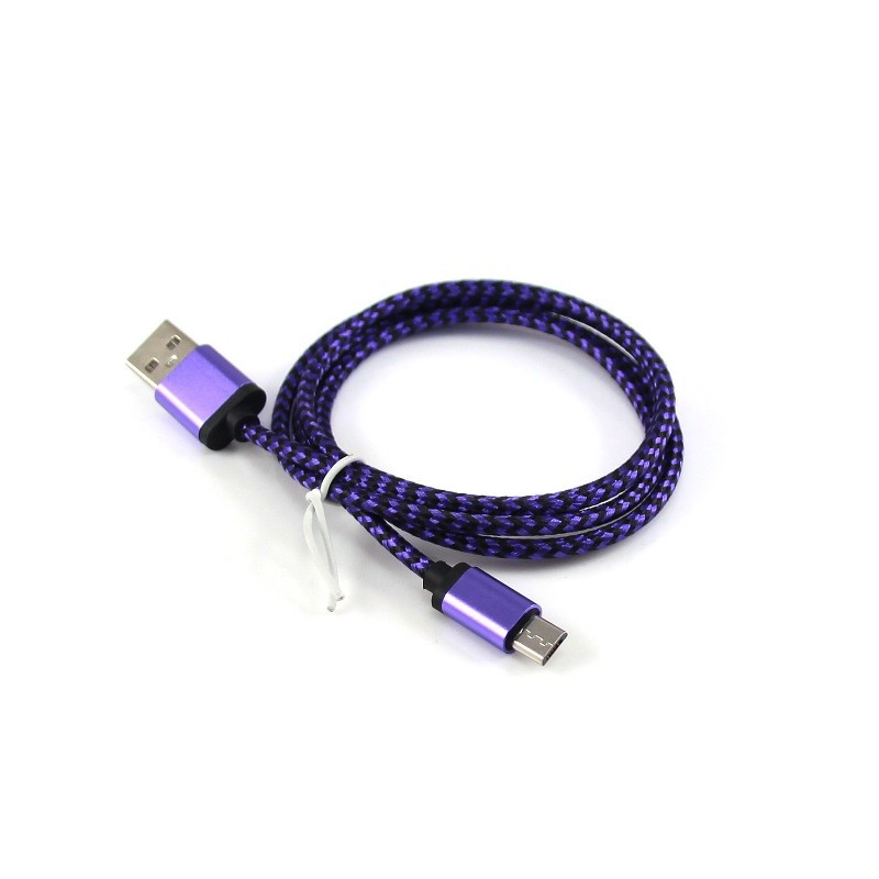 (PROMO TERMURAH) Kabel USB Micro Snake Skin Edition Panjang 1 Meter
