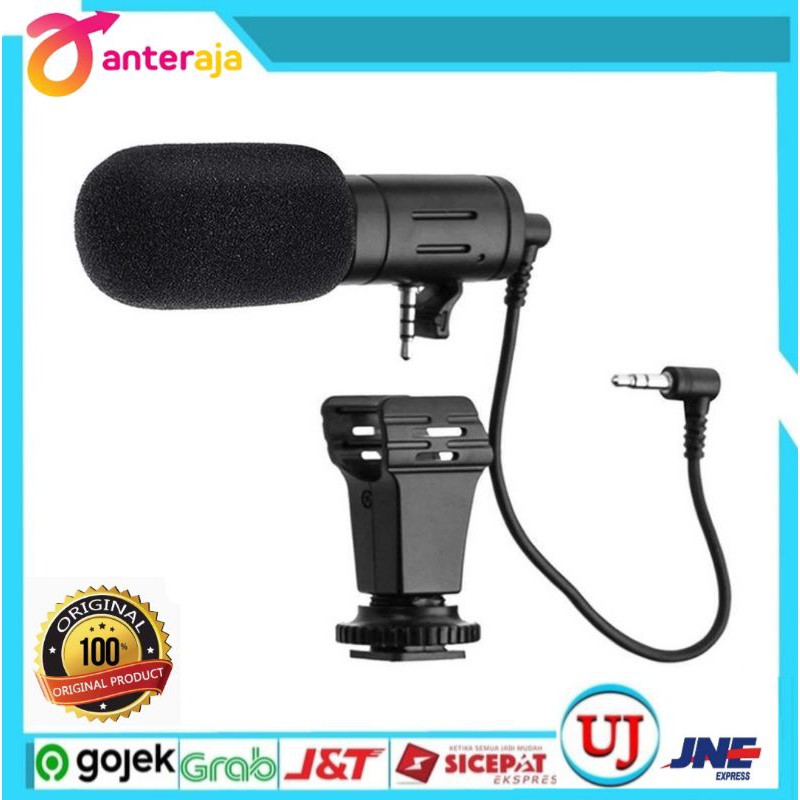 Microphone Camera DSLR Shotgun Microphone 3.5mm MIC-06