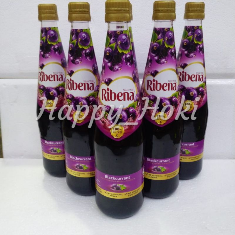 Exp 19-05-2023 Sirup Ribena Blackcurrent 1 litter